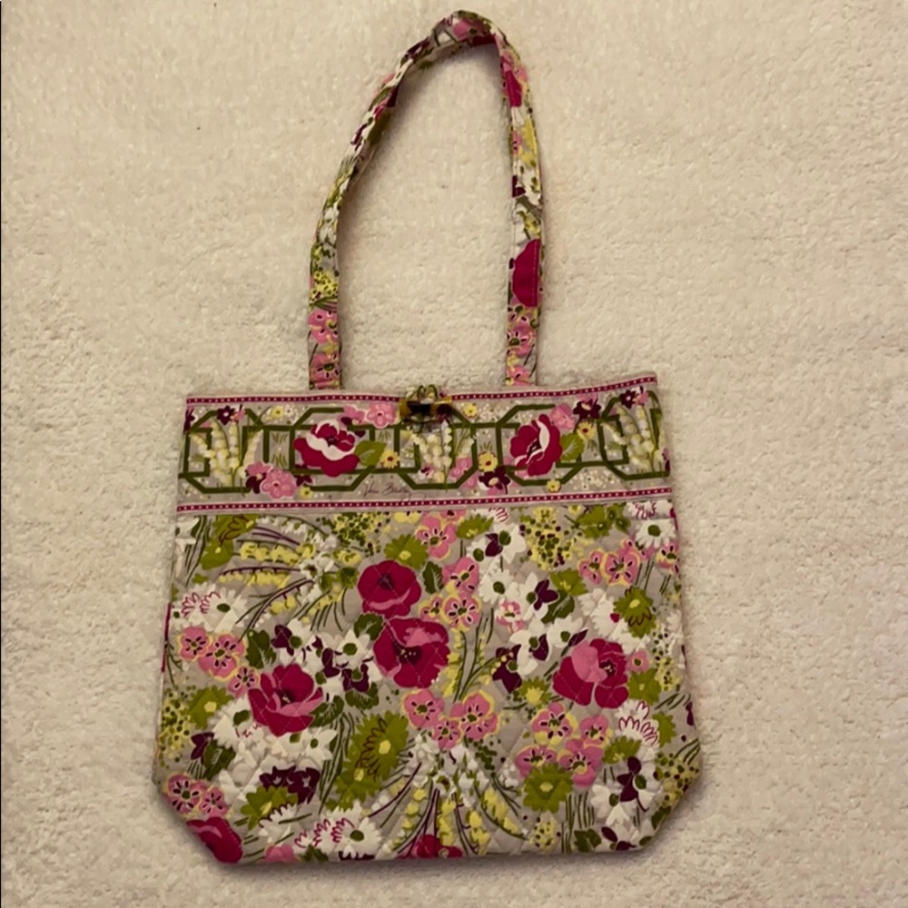 Like New- Vera Bradley Floral Tote Bag